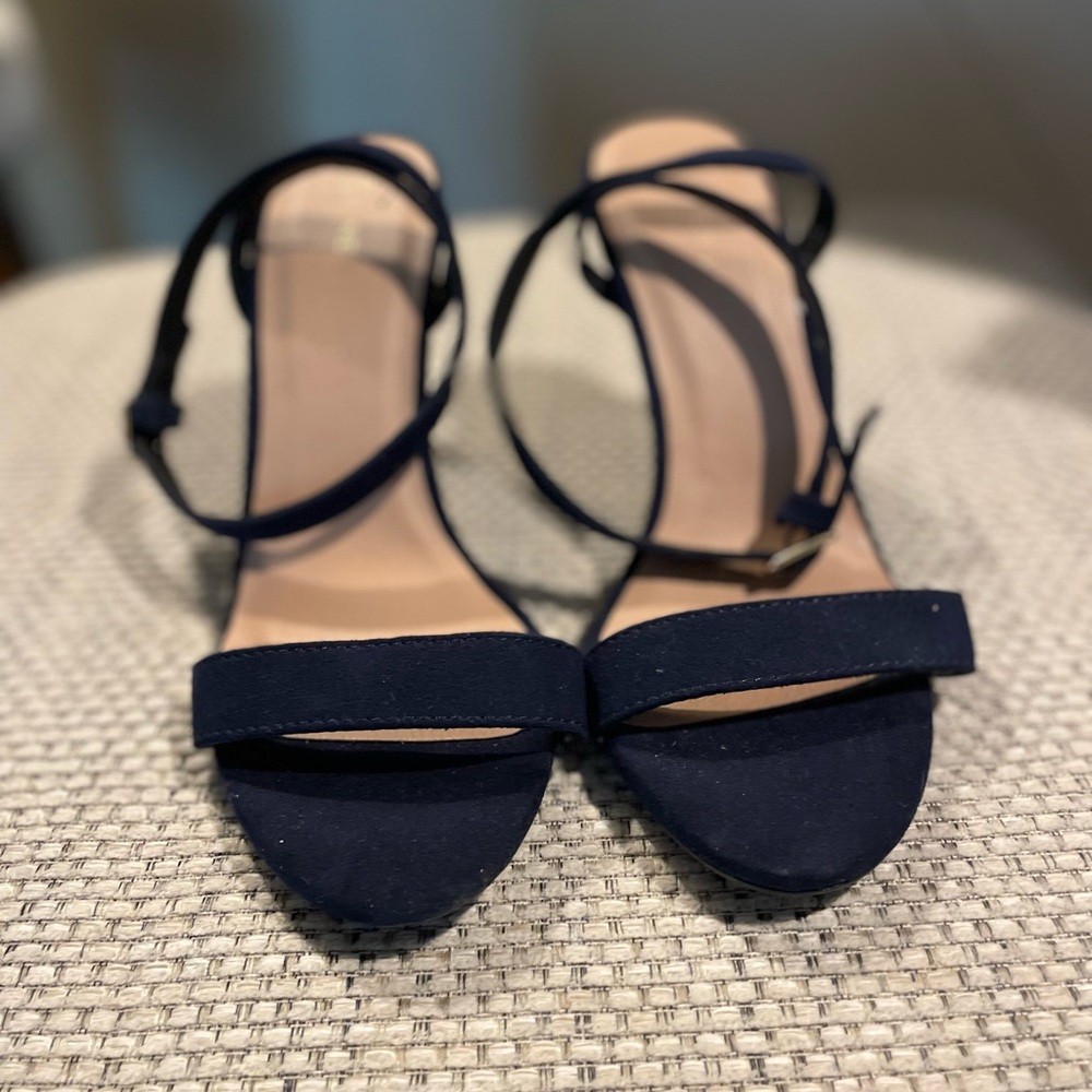 New Look Navy Strappy Sandals